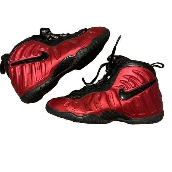 Nike Other - Nike Air Foamposite Pro University Red Youth Size 3Y
